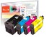 319815 - Peach Spar Pack Tintenpatronen kompatibel zu Epson T2716, No. 27XL, C13T27164010