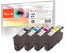 313457 - Peach Spar Pack Tintenpatronen kompatibel zu Epson T0895, C13T08954010