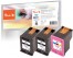 319638 - Peach Spar Pack Plus Druckköpfe kompatibel zu HP No. 62, C2P04AE*2, C2P06AE
