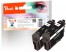 320113 - Peach Twin Pack cartouche d'encre noire, compatible avec Epson T2981, No. 29 bk*2, C13T29814010*2